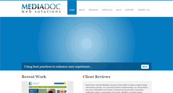 Desktop Screenshot of media-doc.com